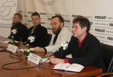 Павел Зарифуллин на пресс-конференции в Росбалте